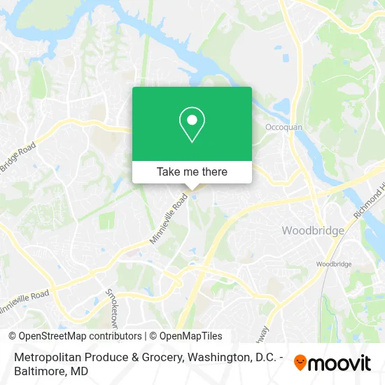 Metropolitan Produce & Grocery map
