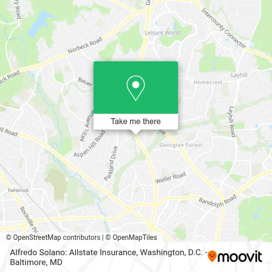 Alfredo Solano: Allstate Insurance map