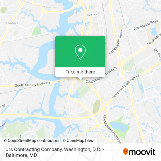 Jrs Contracting Company map