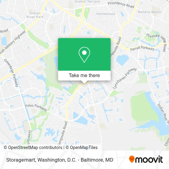 Storagemart map