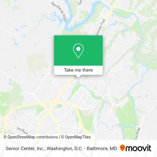 Senior Center, Inc. map