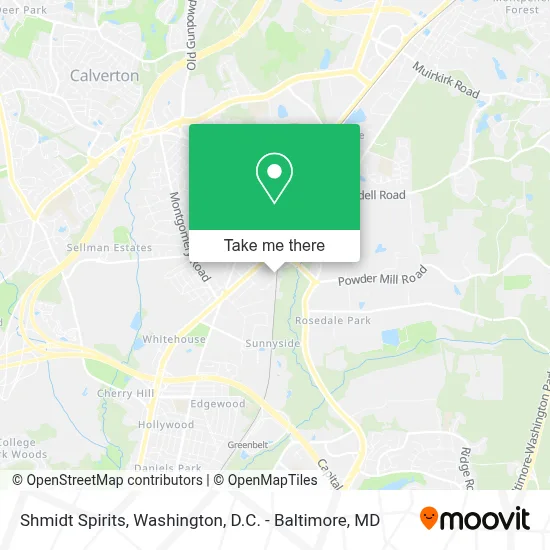 Shmidt Spirits map