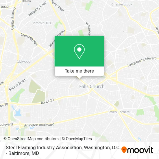 Steel Framing Industry Association map