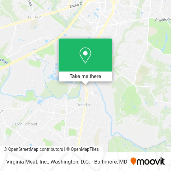 Virginia Meat, Inc. map