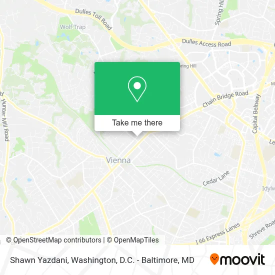 Shawn Yazdani map
