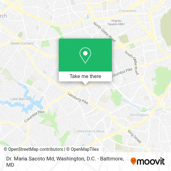 Dr. Maria Sacoto Md map