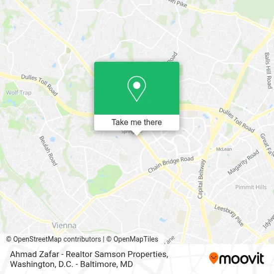 Ahmad Zafar - Realtor Samson Properties map