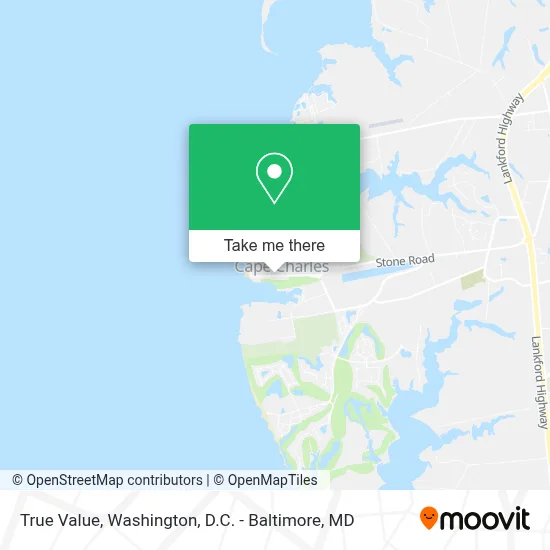 True Value map