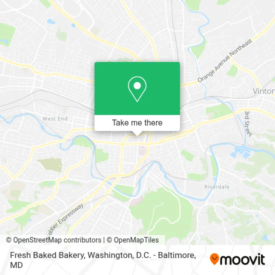 Fresh Baked Bakery map