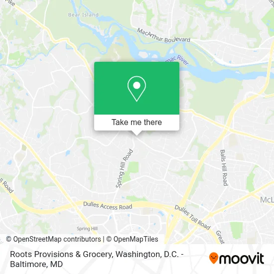 Roots Provisions & Grocery map