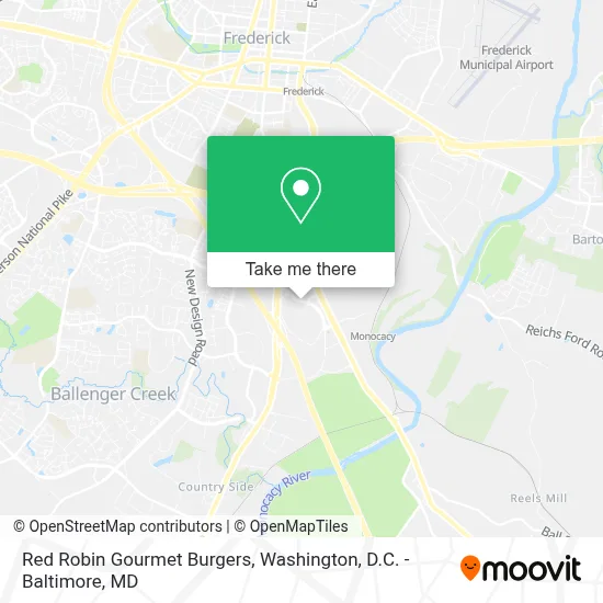 Red Robin Gourmet Burgers map