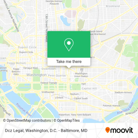 Dcz Legal map