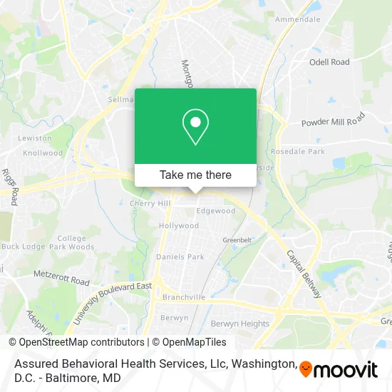 Assured Behavioral Health Services, Llc map