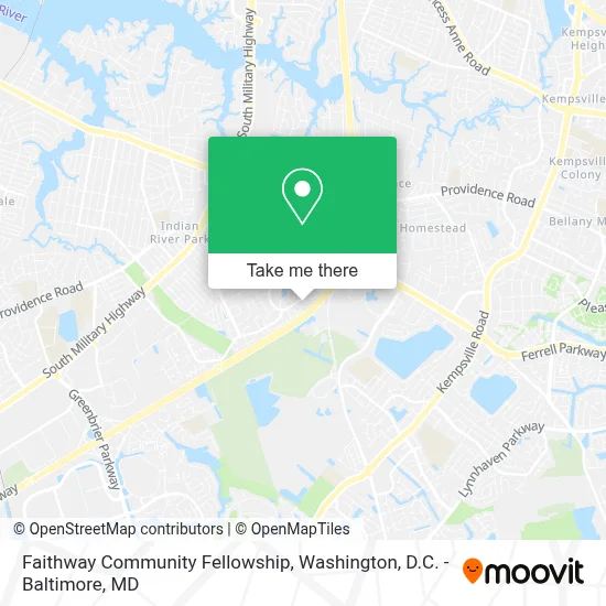 Faithway Community Fellowship map