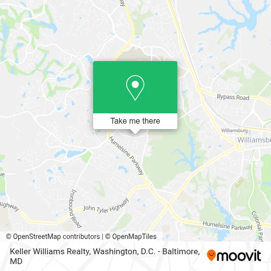 Keller Williams Realty map