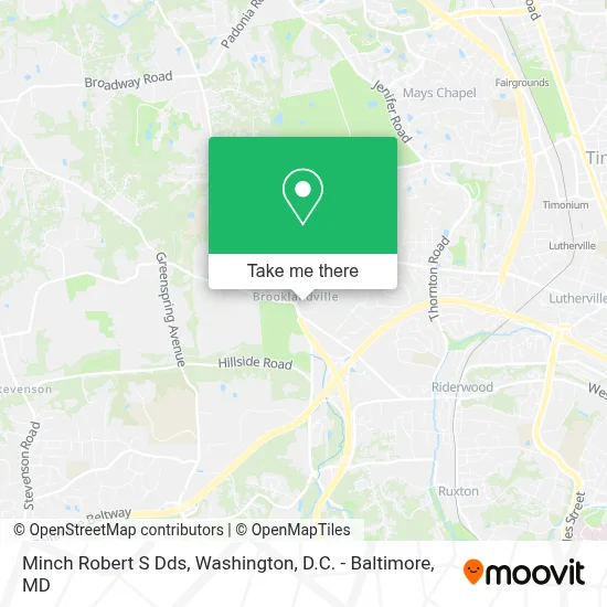 Minch Robert S Dds map