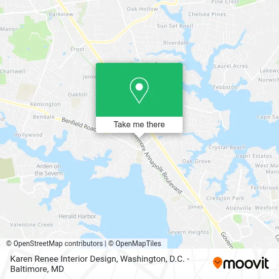 Karen Renee Interior Design map