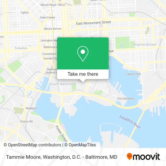 Tammie Moore map