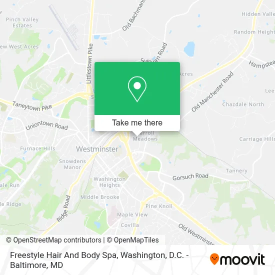 Freestyle Hair And Body Spa map