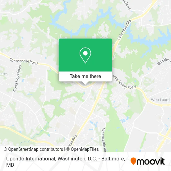 Upendo International map