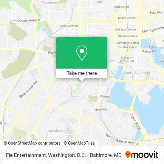 Fje Entertainment map