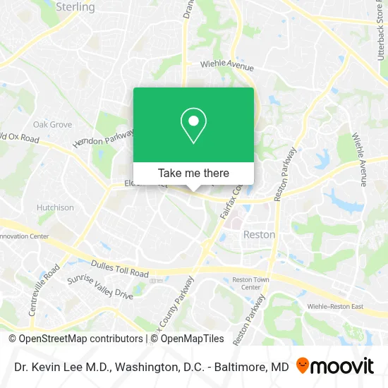 Dr. Kevin Lee M.D. map