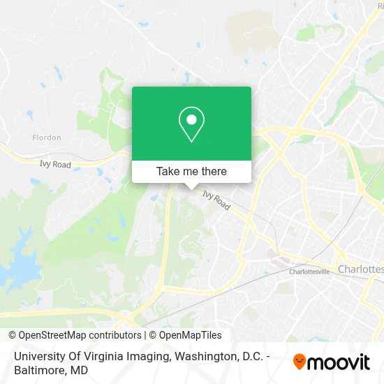 University Of Virginia Imaging map