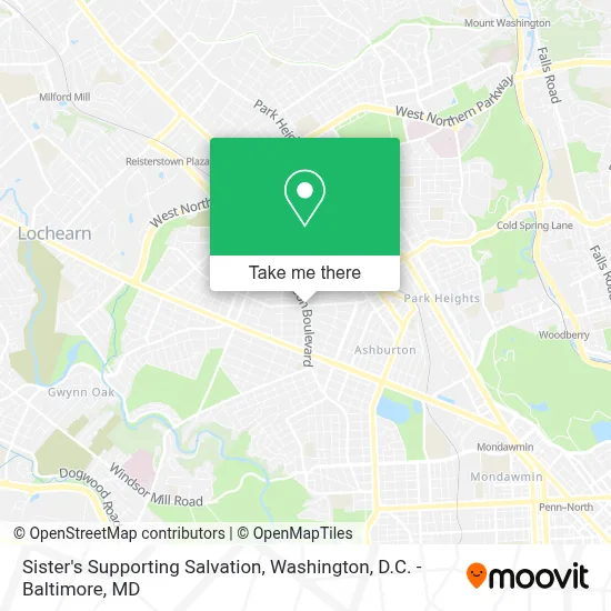 Sister's Supporting Salvation map