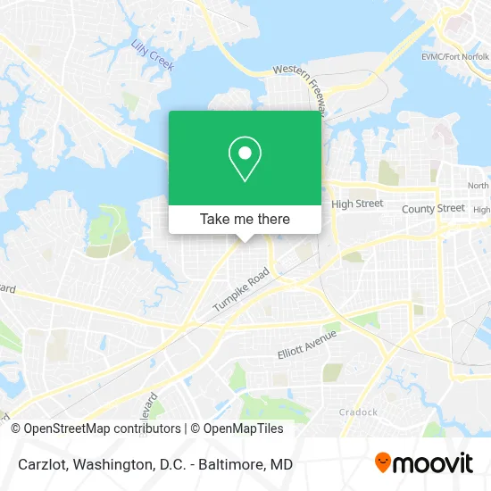 Carzlot map