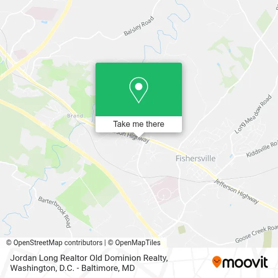 Jordan Long Realtor Old Dominion Realty map