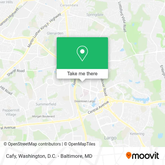 Cafy map