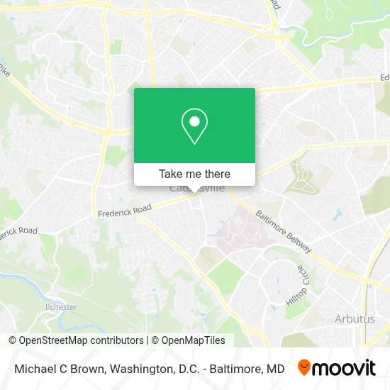 Michael C Brown map