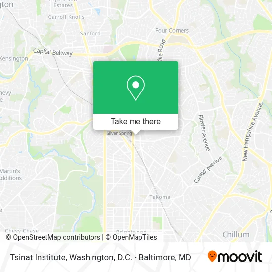 Tsinat Institute map