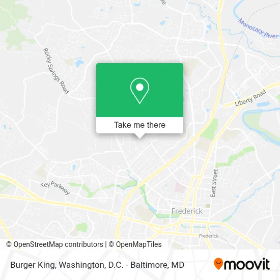 Burger King map