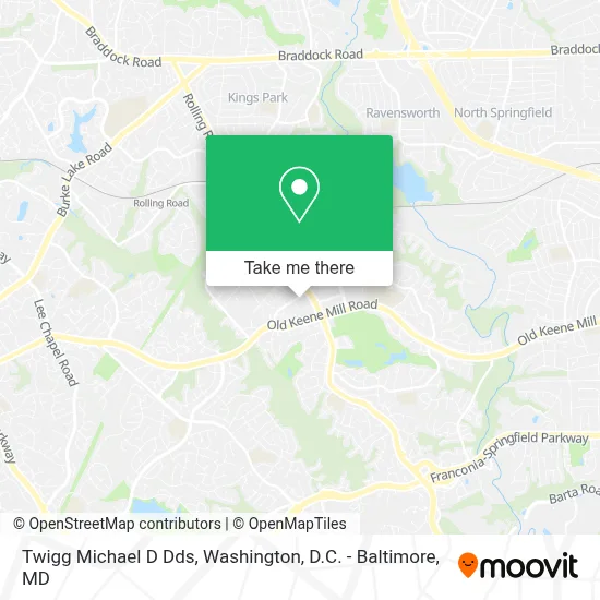 Twigg Michael D Dds map