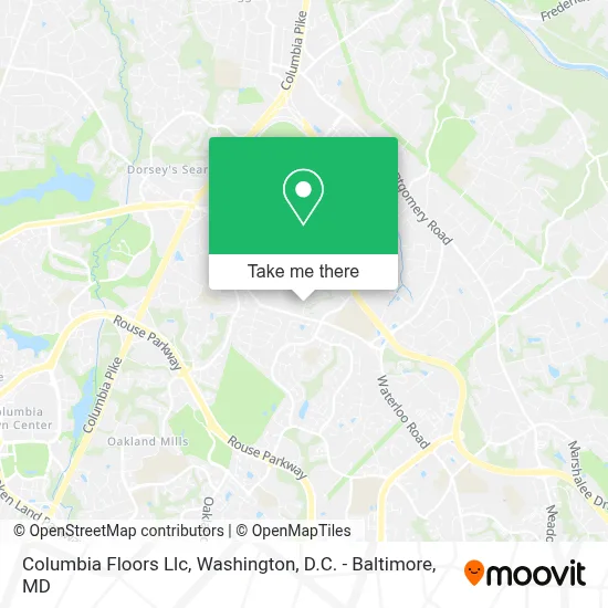 Columbia Floors Llc map