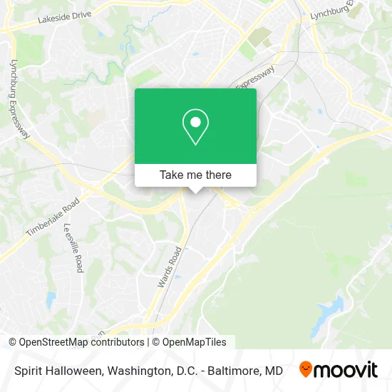 Spirit Halloween map