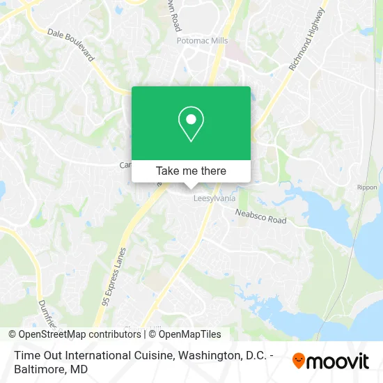 Time  Out  International  Cuisine map