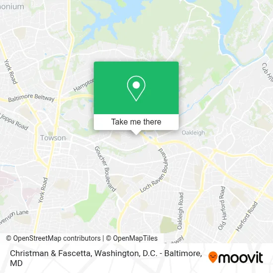 Christman & Fascetta map