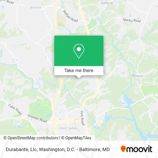Durabante, Llc map