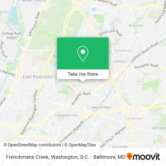Frenchmans Creek map