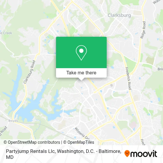 Partyjump Rentals Llc map