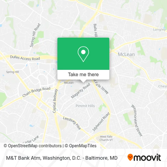 M&T Bank Atm map