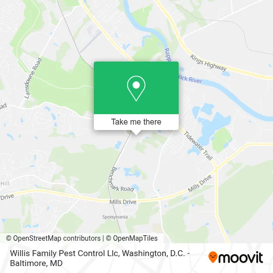 Willis Family Pest Control Llc map