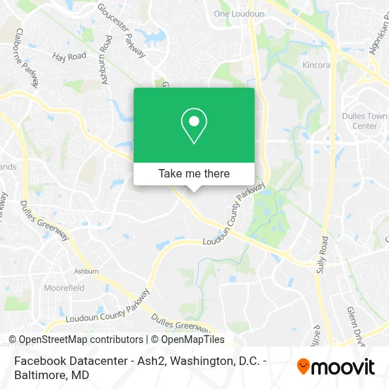 Facebook Datacenter - Ash2 map