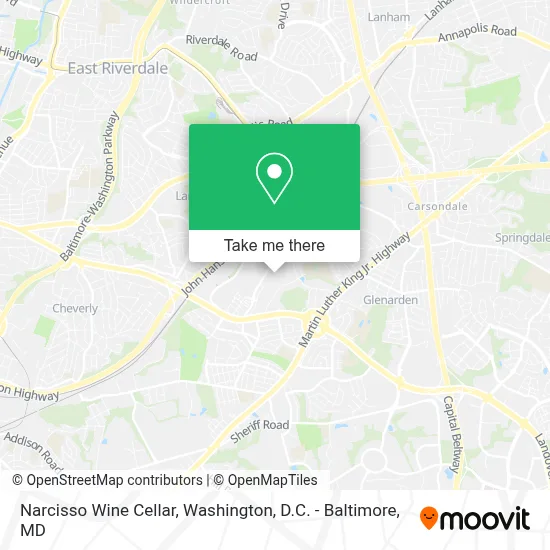 Narcisso Wine Cellar map