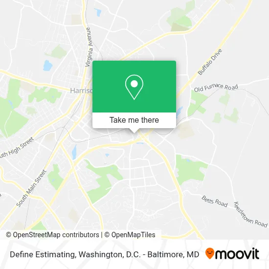 Define Estimating map