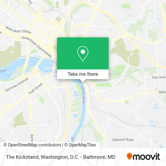 The Kickstand map