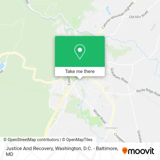 Justice And Recovery map