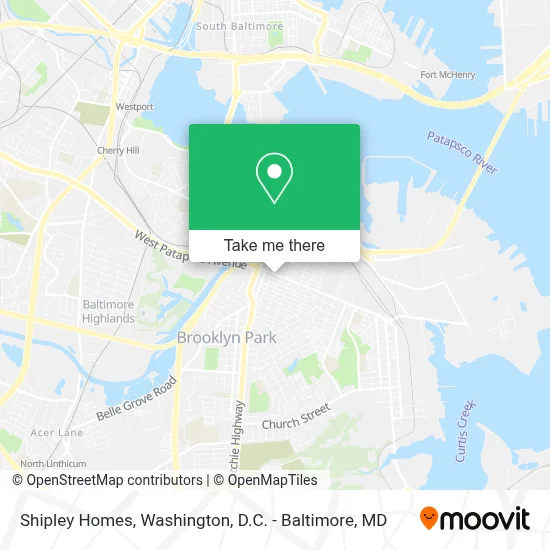 Shipley Homes map
